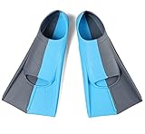 Azuunye Kids Flippers,Swim Fin for Swimming Kids,Short Swim Training Fins for Girls Boys Grey...