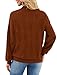 XIEERDUO Halloween Sweater for Women Tops Dressy Casual Fall Sweaters Long Sleeve Shirts Early Fall Fashion 2025 Caramel L