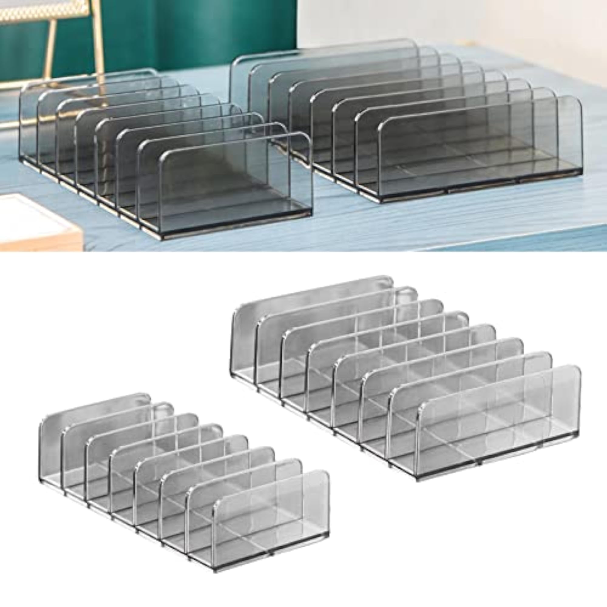 5x7-Grid Makeup Organizer, Vertical
