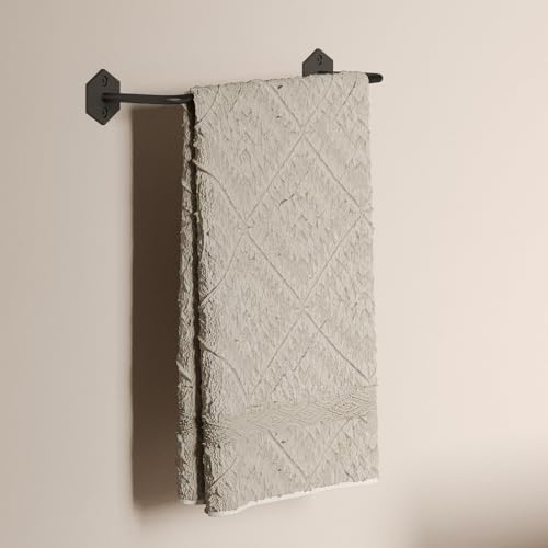 Brusque 12" Towel Bar in Matte Black by Swiss Madison - Used condition - Image 2