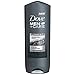 Dove Men + Care Elements Body Wash, Charcoal and Clay, 13.5 Ounce (Pack of 3)