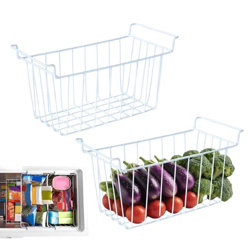 Generico Cestas Para Congelador - Cajones Congelador Para Fondo,Organizador De Alimentos Frutas Verduras Carne Casa Restaurante Apartamento