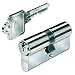 Produktbild BKS Profilzylinder 88020002 N, eins. GF,BL 27/31 mm, mit 3 Schlüsseln