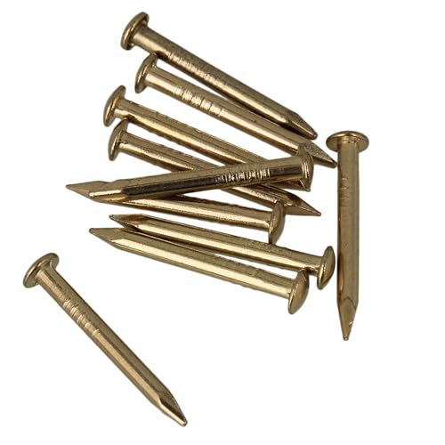200 Clavos Decorativos de Aleación de Cobre para Muebles 3x15mm miniatura 2