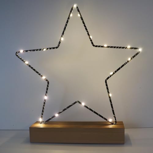 Weihnachtsstern Beleuchtet Stehend Weihnachtsdeko Innen,Led...