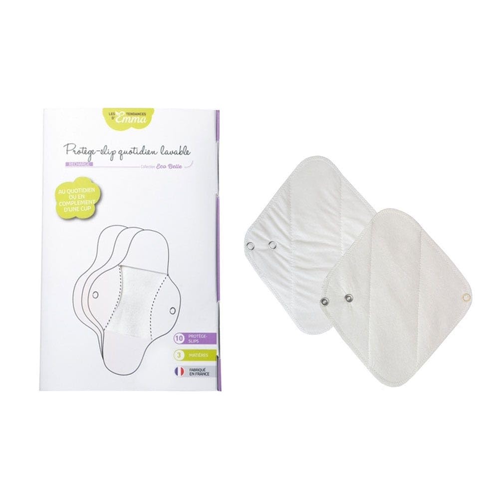 PROTEGES-SLIPS QUOTIDIENS LAVABLES X10 ECO BELLE LES TENDANCES D'EMMA