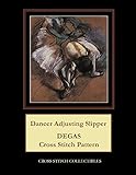 Dancer Adjusting Slipper: Degas cross stitch pattern