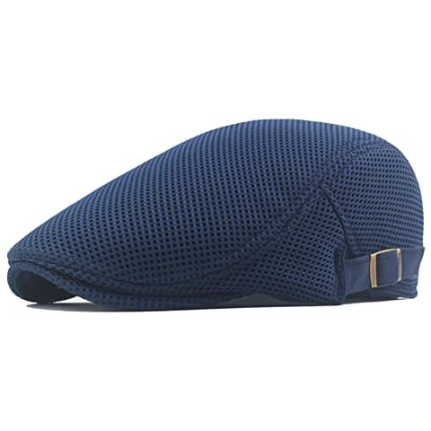 meioro Men's Breathable Mesh Flat Cap Cover