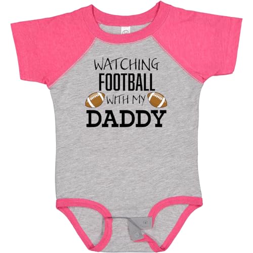 Image of inktastic Watching Football with My Daddy Baby Bodysuit