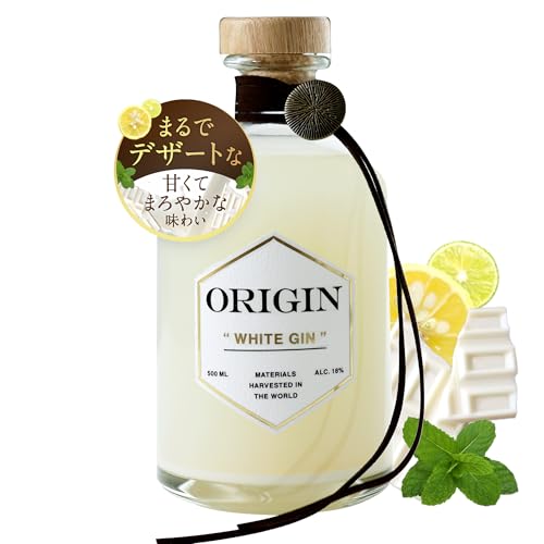 公式【新感覚！とろけるホワイトチョコの余韻】ホワイトジン 西酒造 500ml 18度 [ 特製BOX入り ] ORIGIN リキュール お酒 ギフト 人気 プレゼント 高級 鹿児島 蔵直クラブ（Amazon）