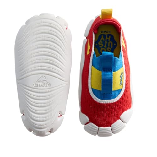 Image of ARETTO Expanding Kids Shoes for Growing Feet - Boys & Girls Footwear, Baby Girl Shoes, Sneakers for Boys, Baby Shoes & Comfortable Shoes for Kids | Age 1-9 Years