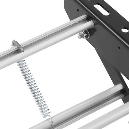 Wohnmobil Außentreppe Trittstufe Aluminium Mit LED Beleuchtung Manuelle Klappbare Rutschfeste Wetterfeste Einzelstufe Einfache Montage Zubehör Für Wohnwagen Camper RV Autozubehör Für Eingang Treppe