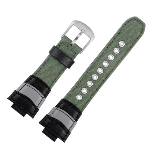 Correa de reloj militar de nailon para CASIO GST-B400 y GA2100 3