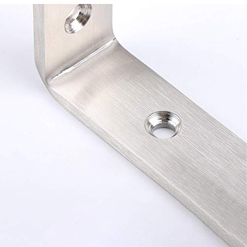 Staffe per Mensole in Acciaio Inox, Supporto a