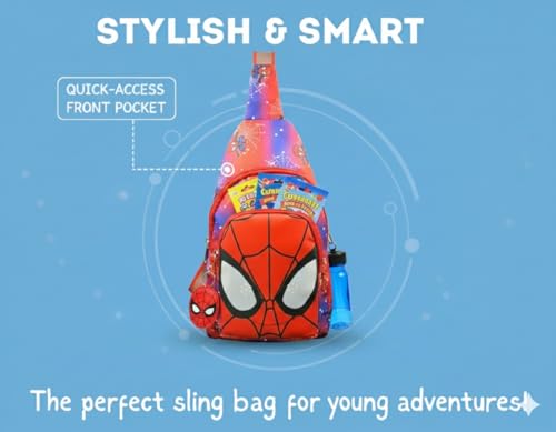 Image of Kizzi Print Colourful Cross body Bags for Boys and Girls Kids School, Picnic, Return Gifts
