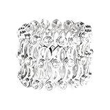 QUXVUIS ajustable creativa, anillo, joyería, regalo único para amigos, celebraciones familiares, cumpleaños y eventos nupciales, fiestas en pareja, trabajo diario, compras,