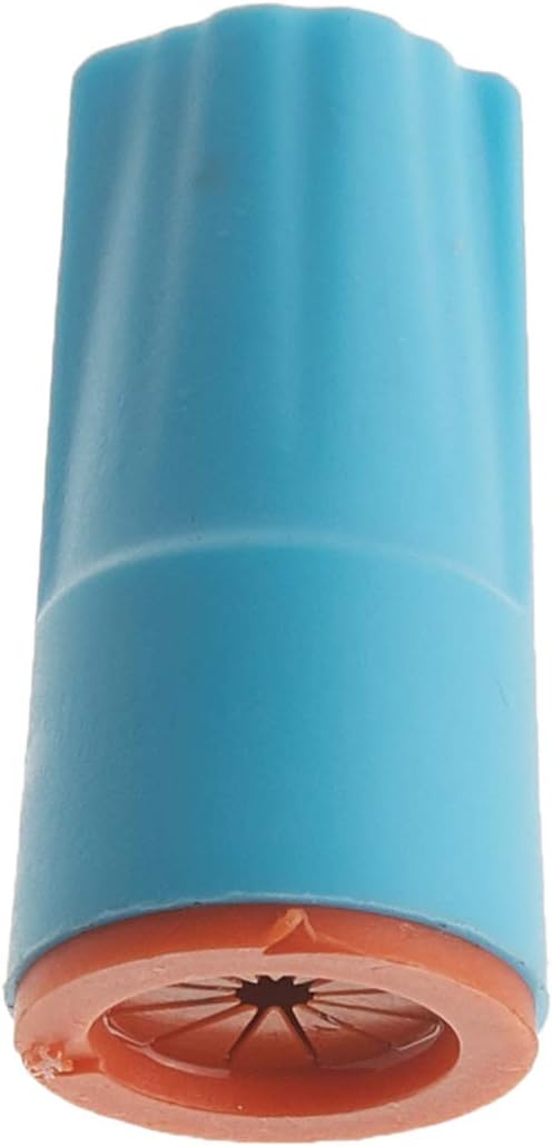 King Safety Products 62125 Waterproof Wire Connectors, Aqua / Orange, 25-Pack