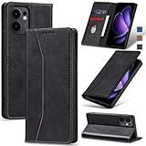Jasonyu Funda para OPPO Reno13 F 5G/4G/Reno13 FS,Cuero PU Carcasa,Tipo Libro Flip Case con Tarjetas y Cartera,Soporte Plegable,Cierre magnético,Capa (Negro)