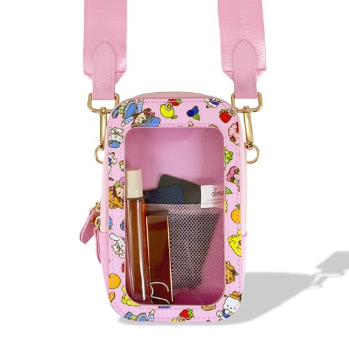 Image of Sonix x Sanrio Phone Pouch - Universal Smartphone Purse and Wallet, Crossbody and Shoulder Bag | Hello Kitty & Friends x Strawberry Shortcake