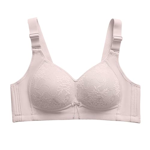 black friday 2025 ofertas Sujetador De Mujer Sin Aros Tirantes Y Relleno Con Doble 100D Algodon Sostén Deportivo Acolchado Vestido Integrado Sujetadores Lactancia Tallas Grandes Talla 95Copa C