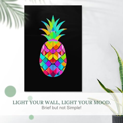 Ananas marbre vif affiches murales au design vintage et raffiné - 5