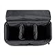 S-ZONE Wasserdicht Stoßfest Praktisch Faltbar Gepolstert DSLR SLR TLR Kameraschutz Einsatz Tasche Objektiv Kamera Grau, 22,9 x 17,8 x 10,2 cm, M, Praktisch und praktisch