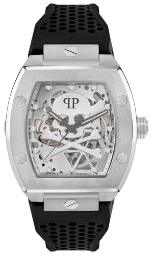 Philipp Plein Herren Uhr Automatik $Keleton Pwbaa2123 Silikon