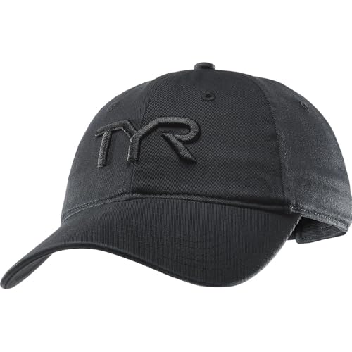 TYR A4500122ALL Logo Adjustable Cap BLK/BLK All