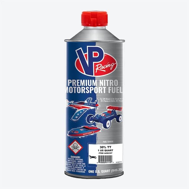 VP Racing 4496397, 1/8 Scale R/C Car 30% Nitro Fuel TT - (12 Pack)
