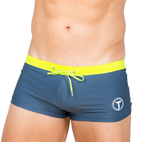 Taddlee Basic Men Swimwear Swimsuits Swim Board Surfing Boxer Trunks Shorts