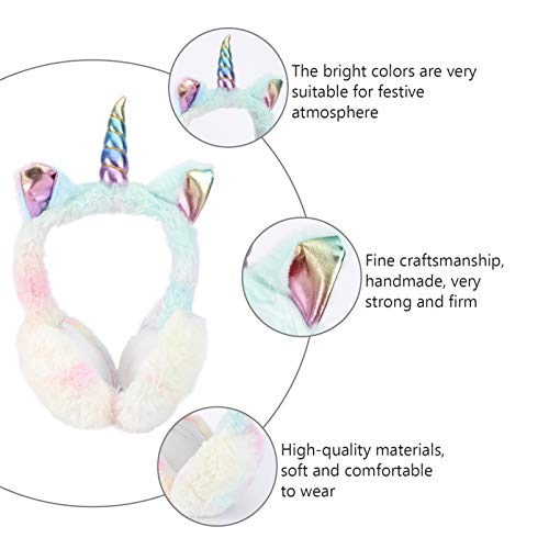 1pc Cartoon Plush Earmuff Warm Ear Cover for Cute for Christmas Birthdays Skin-friendly Materials for Comfort3
