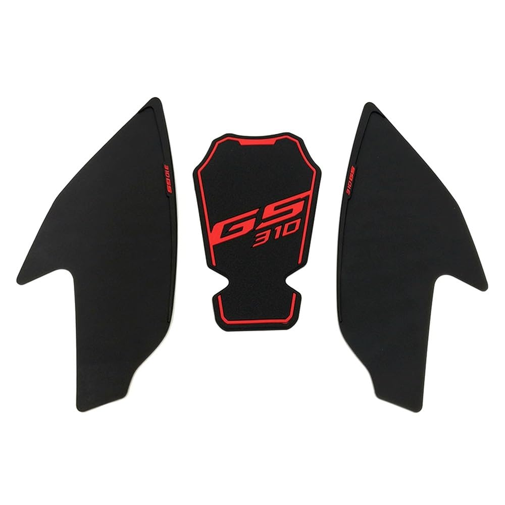 Motorrad Tankdeckel Pad Motorrad Anti Slip Tank Pad Schutz Aufkleber Knie Grip Traktion Seite Aufkleber Für B&MW G310GS G310 G 310 GS 310GS(12)