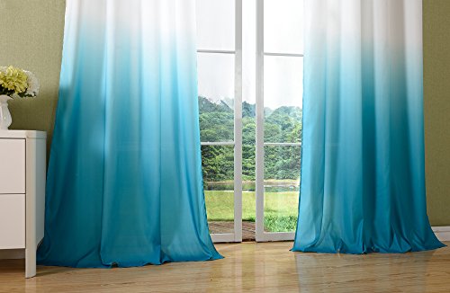 Rideau micro satin en polyester de qualité supérieure 245x140 cm - 5