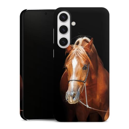 Coque Samsung Galaxy S24+ imprimée jument dessin cheval loisir haute qualité