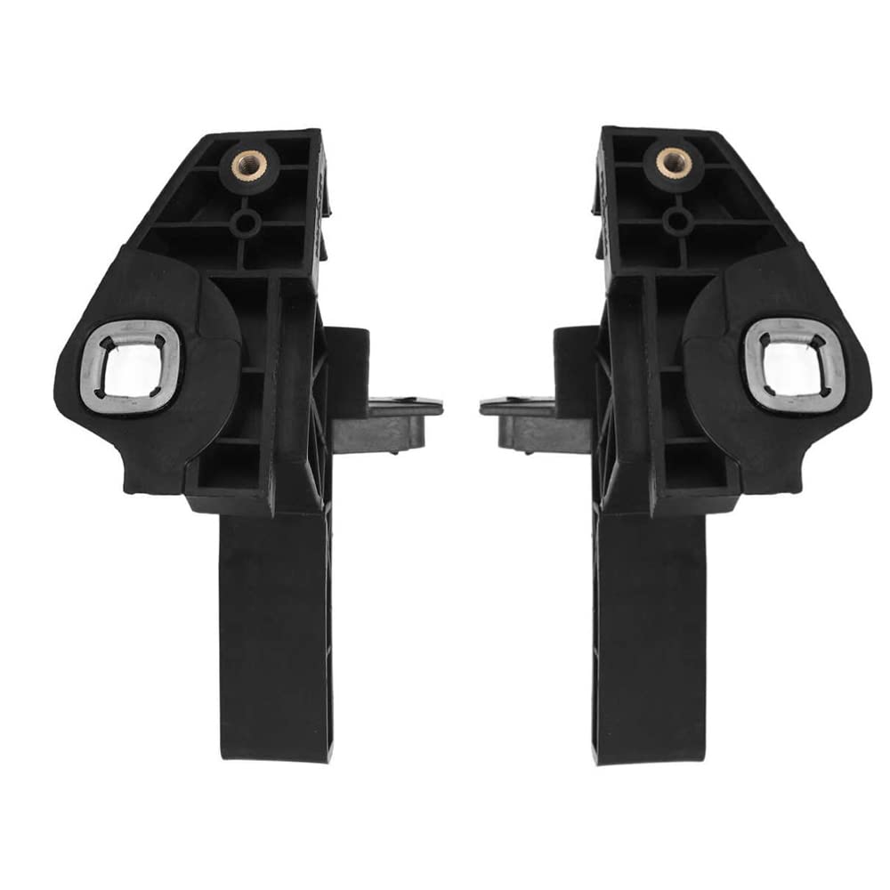 MASO 1 coppia di staffe per radiatore anteriore, numero di parte 2056203401, A2056203401, 2056203501, A2056203501, compatibili con Me-rced-es-Benz C300 C400 C43 A*M/G C450 A*M/G, nero