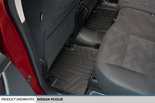 MAX LINER A0151/B0151/D0151 Floor Mats and Cargo Liner Set Black for 2014-2018 Nissan Rogue Without 3rd Row Seats (No Hybrid, Rogue Sport, or Select Models) - Thumbnail 4