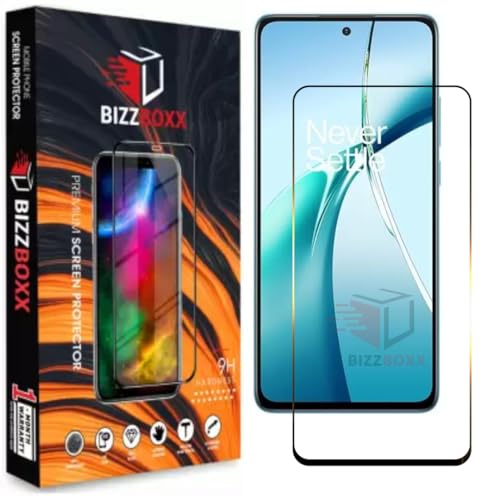 Image of Compatible With OnePlus Nord CE4 lite 5G Tempered Glass Screen Protector - High Definition, Shatterproof, Easy Install, Anti-Fingerprint - Pack of 1