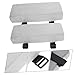 DOITOOL Chair Arm Rest Covers 2-Pack Foam Armrest Pads for Office Chairs Wheelchairs Comfortable Elbow Support for Adults Easy Installation
