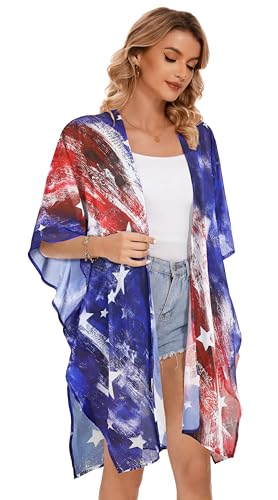 Image of Women's Kimono Beach Cover up for Summer Bathing Suits Cardigans Casual Loose Swimwear 2026