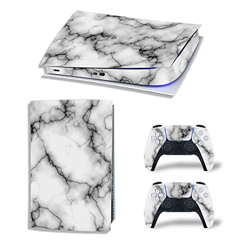 Image of WPS Glossy Protective Vinyl Decal Skin /Stickers Wrap Cover for PS5 Skin Stickers Full Body
