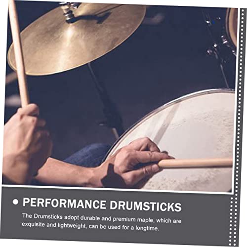 Set de baquetas de arce y cepillo de alambre para percusión miniatura 2