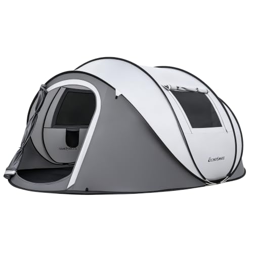 EchoSmile Pop up Zelt 4-6 Personen, Wurfzelt Wasserdicht mit...