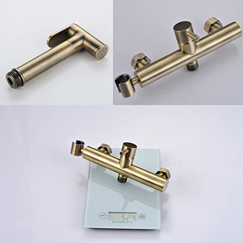 Kit de rociador de chorro de baño con control de presión ajustable premium 7