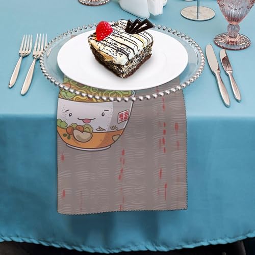 Servilletas de tela cuadradas 18.7 in pack de 4 miniatura 4