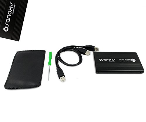 Carcasa externa USB 2.0 a SATA para disco duro 2.5 pulgadas miniatura 3