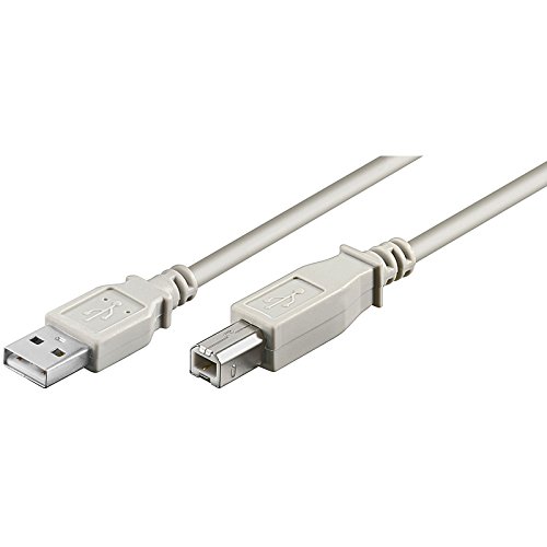 SM-PC®, 5m USB 2.0 Kabel A Stecker - B Stecker Anschlusskabel für Druckern, Scannern oder externen Speichermedien Hardware #027