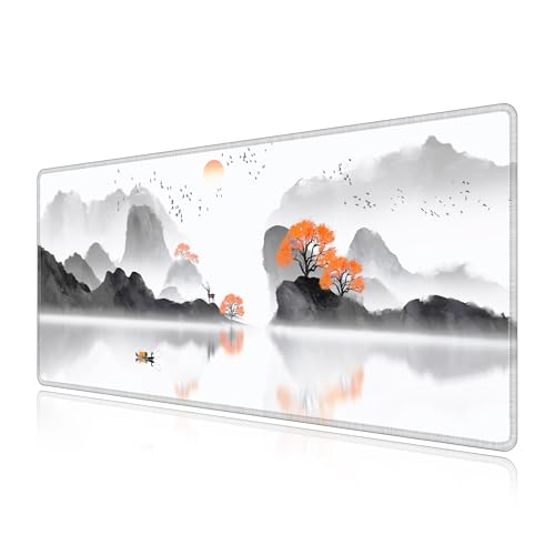 Tapis de bureau multifonction 70x30cm paysage pour un espace de travail inspirant