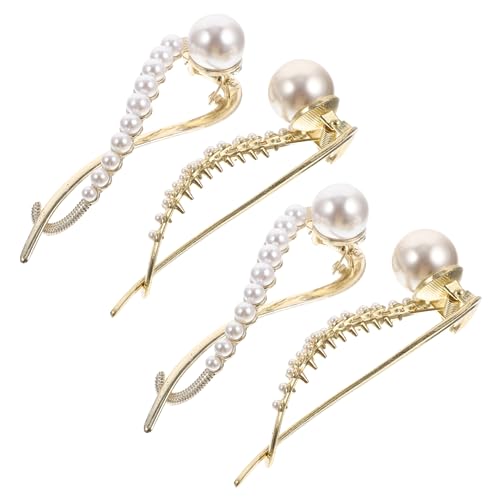 Didiseaon Elegante Forcina Per Fermaglio Per Da Ragazza Fermaglio in Metallo Per Matrimonio Cerimonia Appuntamento Per Donna