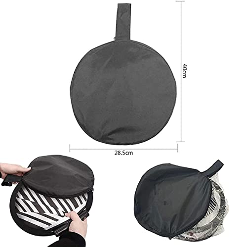 Image of LadyRosian 80cm Dent Reflector Board Foldable Flexible Lined Striped Dent Board Reflector Panel for Car Dent Check Tool