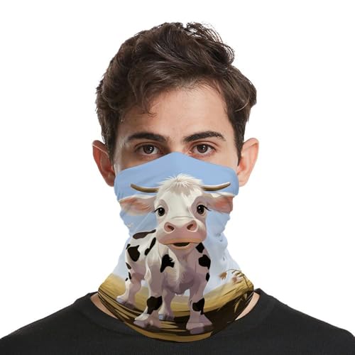 Cuello facial transpirable a prueba de viento KLWQR, cubrebocas, máscara refrigerante a base de leche, antipolvo, pasamontañas para hombre y mujer miniatura 3